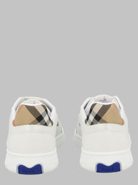 Burberry Men Sneaker "Terrace" Con Dettagli Check