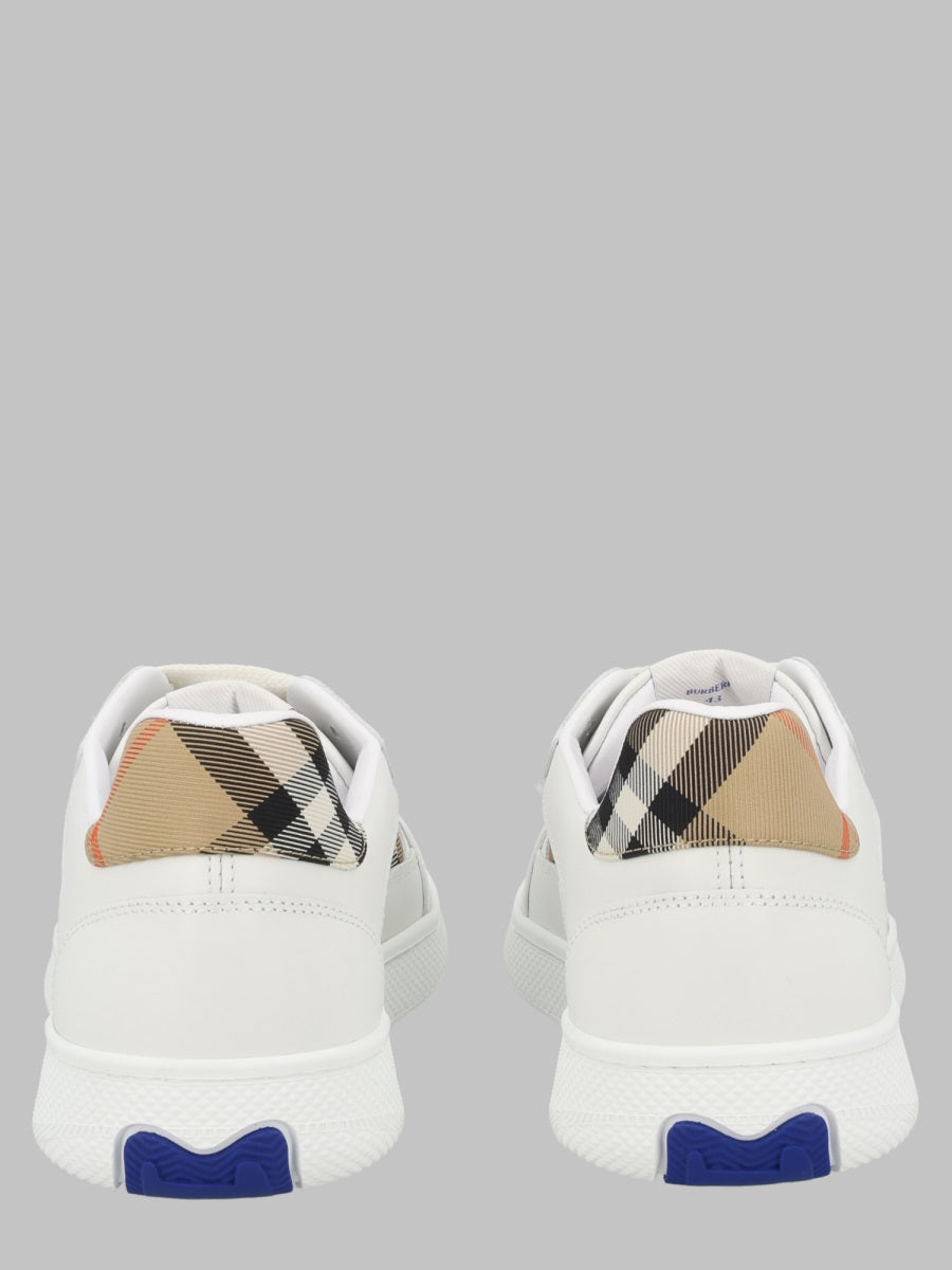 Burberry Men Sneaker "Terrace" Con Dettagli Check