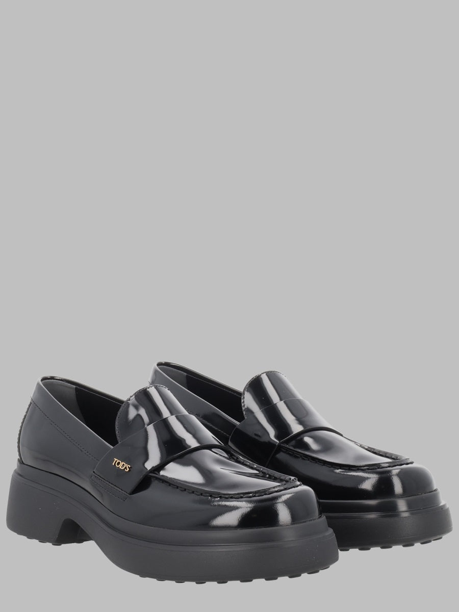 Tod's Women Mocassino In Pelle Spazzolata