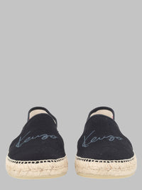 Kenzo Women Espadrilla Con Logo Ricamato