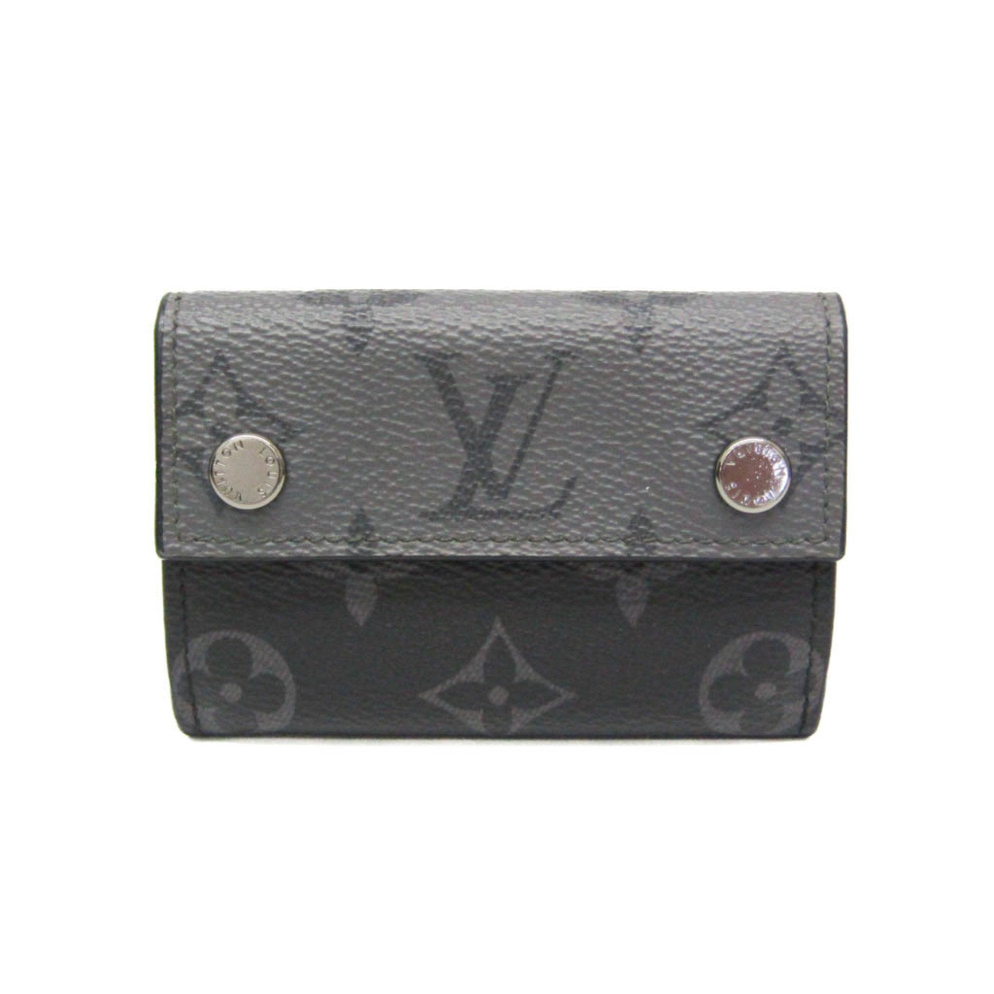 Louis Vuitton Discovery Black Canvas Wallet  (Pre-Owned)