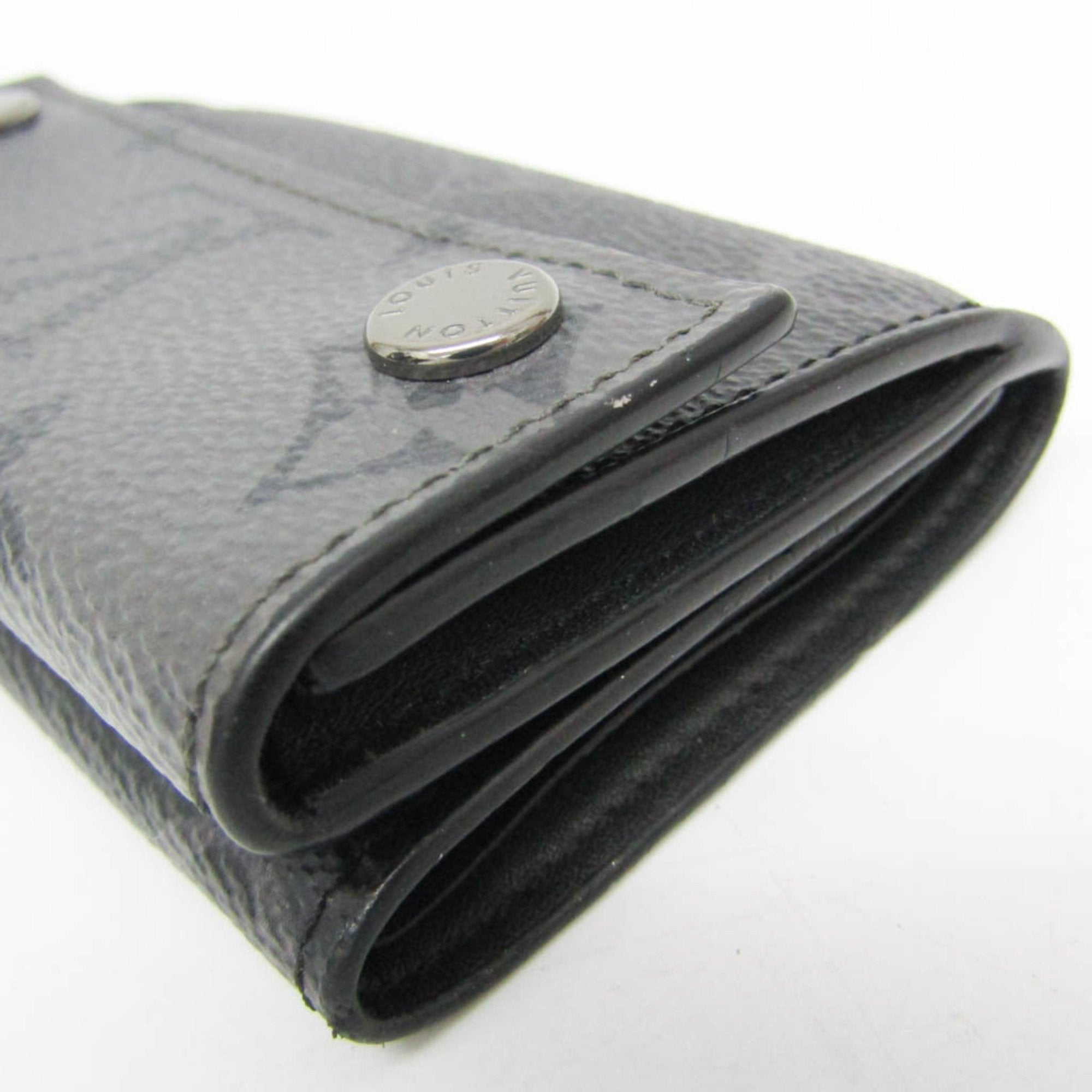 Louis Vuitton Discovery Black Canvas Wallet  (Pre-Owned)