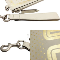 Gucci White Leather Clutch Bag (Pre-Owned)