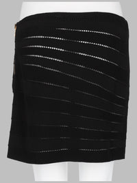 Balmain Women Mini Gonna In Maglia Flechage