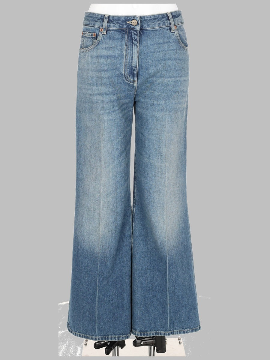 Valentino Women Pantalone In Denim