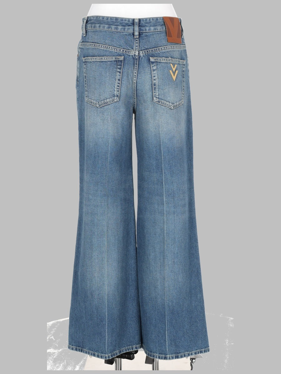 Valentino Women Pantalone In Denim