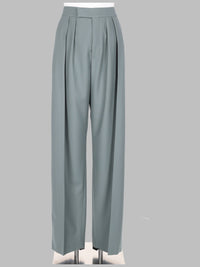 Chloé Women Pantalone A Sigaretta Sartoriale In Gabardine Di Lana