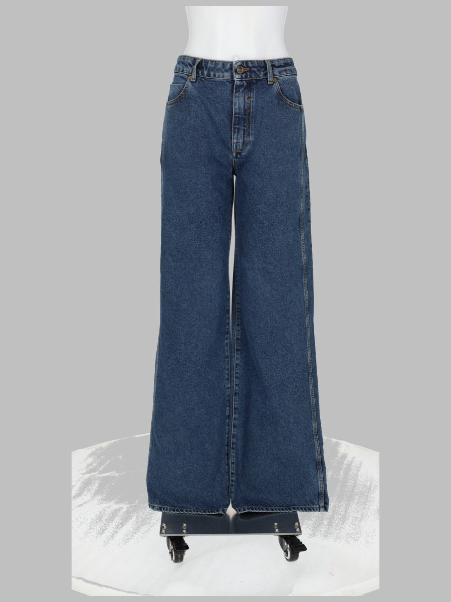 Balmain Women Jeans Straight Leg