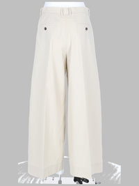 S Max Mara Women Pantalone In Popeline Di Cotone