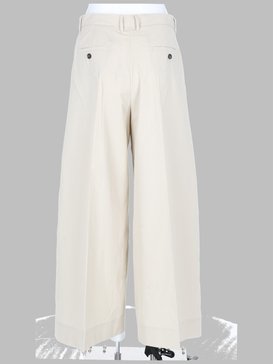 S Max Mara Women Pantalone In Popeline Di Cotone