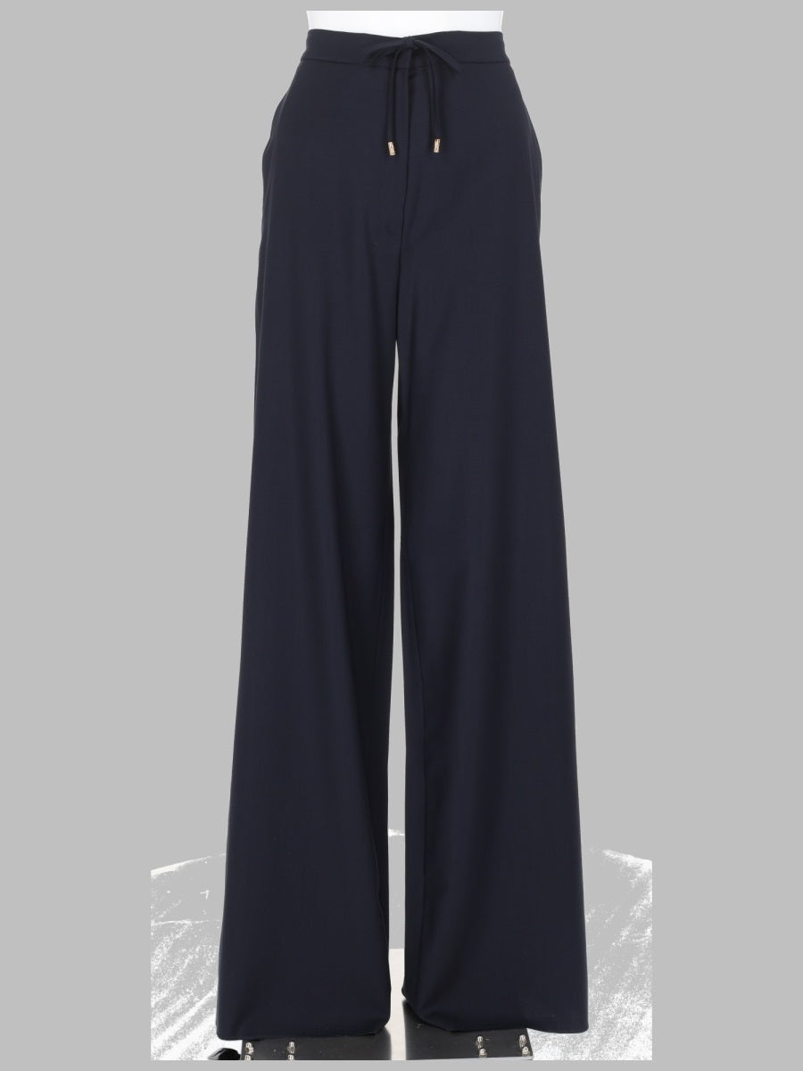 Max Mara Studio Women Pantalone In Tela Di Lana Leggera