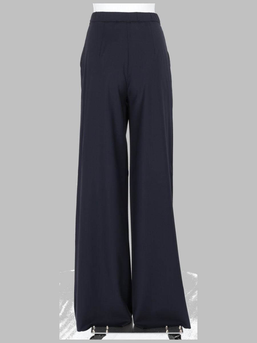 Max Mara Studio Women Pantalone In Tela Di Lana Leggera