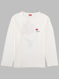 Kenzo Women T-Shirt "Tulip" A Manica Lunga