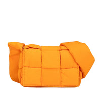 Bottega Veneta Cassette Orange Synthetic Clutch Bag (Pre-Owned) OS Orange