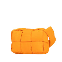 Bottega Veneta Cassette Orange Synthetic Clutch Bag (Pre-Owned)