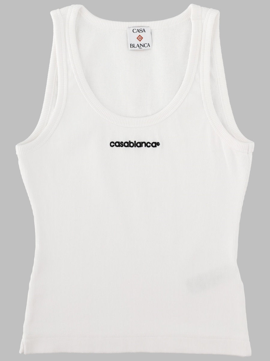 Casablanca Women Tank Top Con Logo