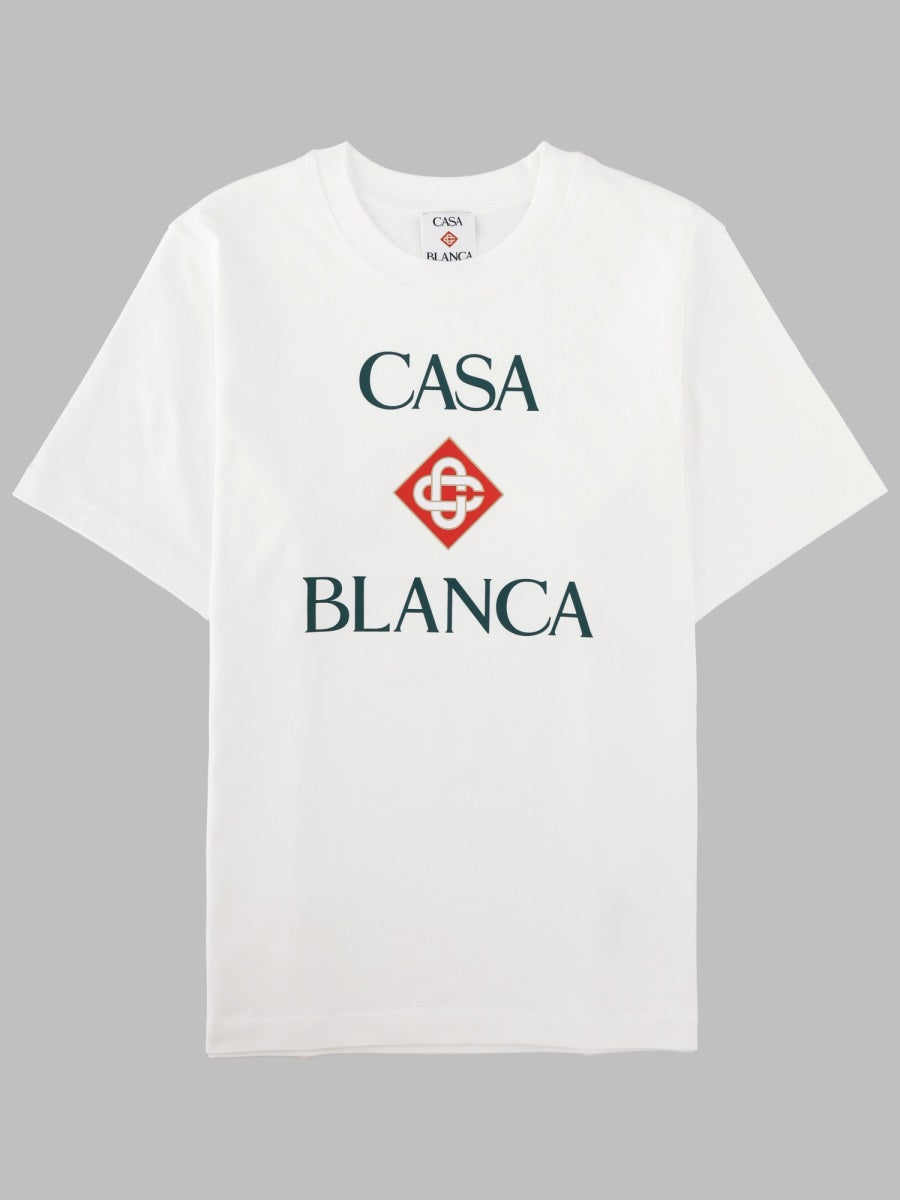 Casablanca Men T-Shirt Con Stampa