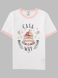 Casablanca Women T-Shirt "Casa Way"