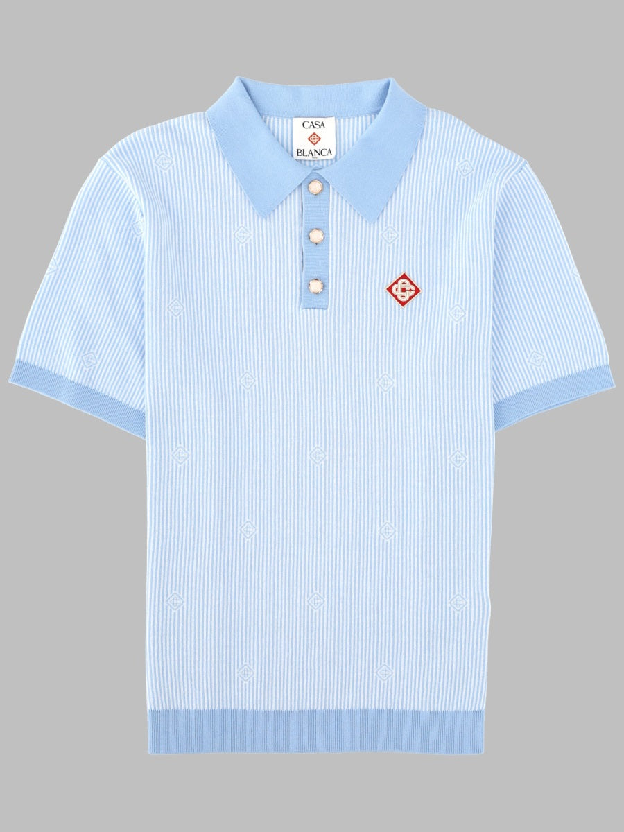 Casablanca Men Polo In Maglia A Righe