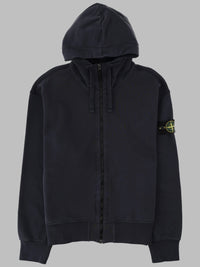 Stone Island Men Felpa Con Patch Logo