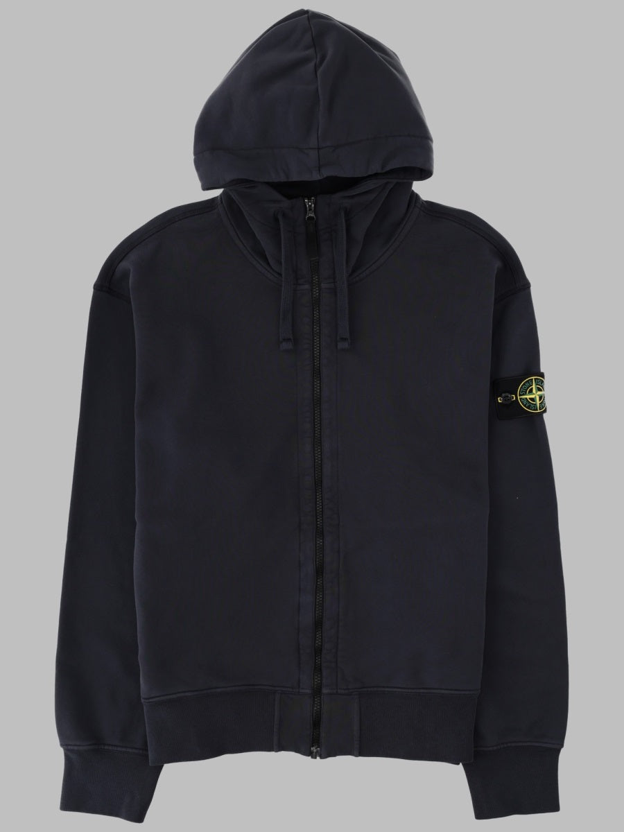 Stone Island Men Felpa Con Patch Logo