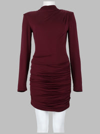 Rotate Women Mini Abito Drappeggiato