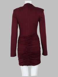 Rotate Women Mini Abito Drappeggiato