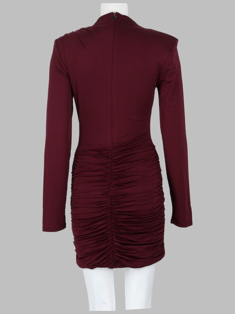 Rotate Women Mini Abito Drappeggiato