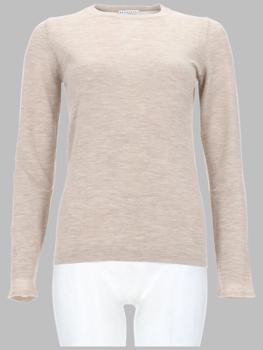 Brunello Cucinelli Women Maglia Leggera In Cashmere E Seta