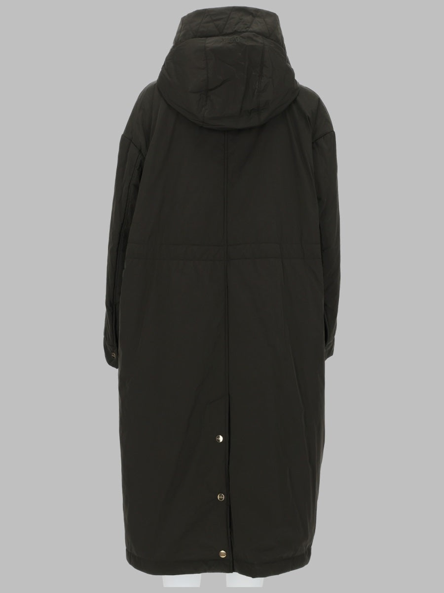 S Max Mara Women Parka Imbottito Reversibile "Bosco"