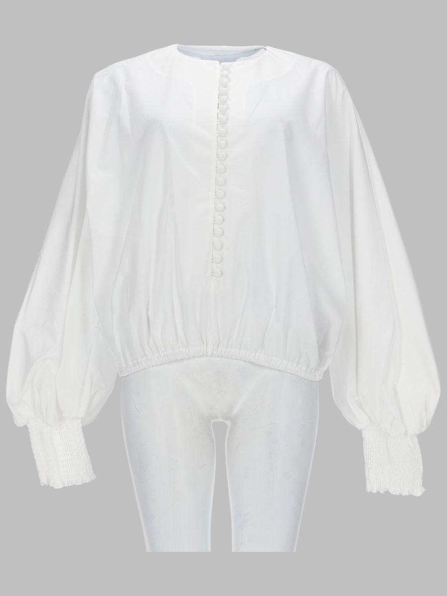Balmain Women Camicia Con Manica A Pipistrello