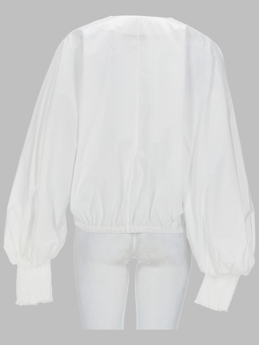Balmain Women Camicia Con Manica A Pipistrello