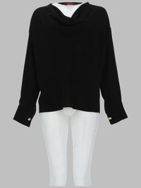 Max Mara Studio Women Blusa In Cady Tecnico Leggero