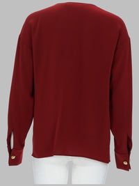 Max Mara Studio Women Blusa In Cady Tecnico Leggero