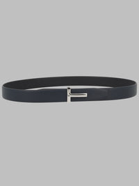 Tom Ford Men Cintura "T Icon" In Pelle Fiore