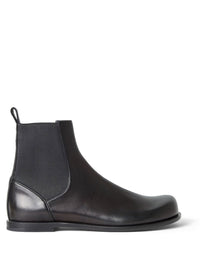 FENDI Fendi Men Ff Squared Chelsea Boots In Nappa Leather