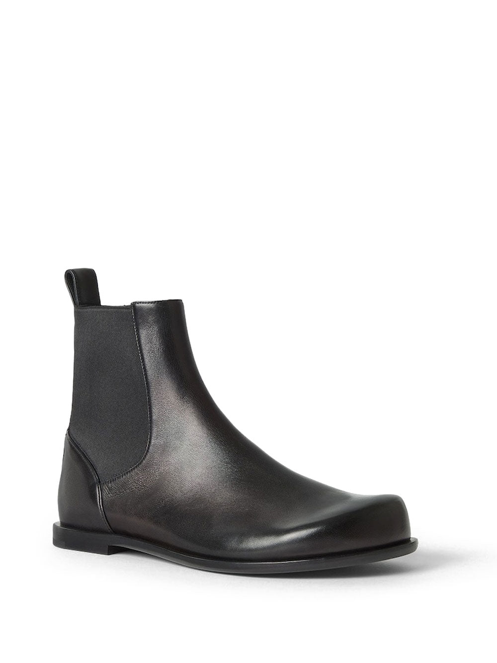 FENDI Fendi Men Ff Squared Chelsea Boots In Nappa Leather