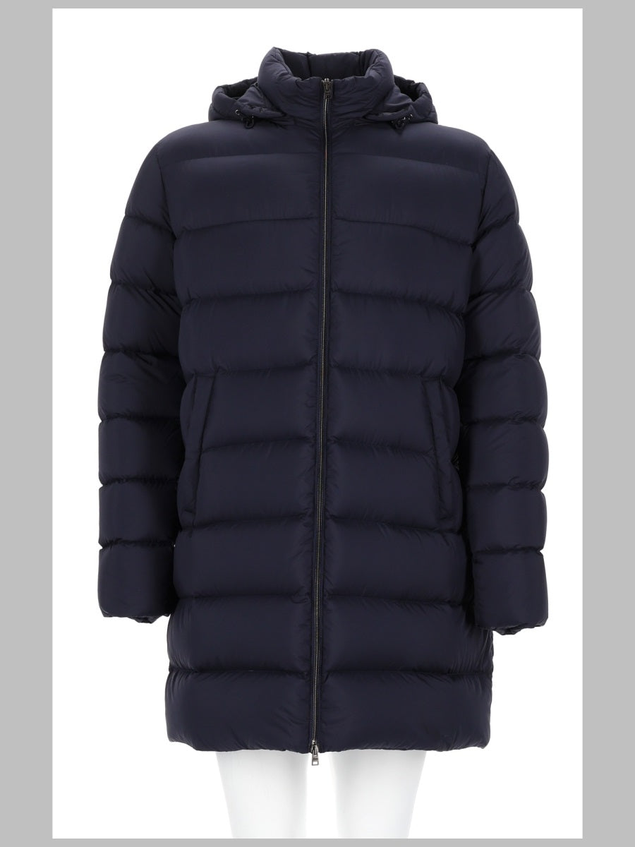 Herno Men Cappotto Imbottito Con Cappuccio