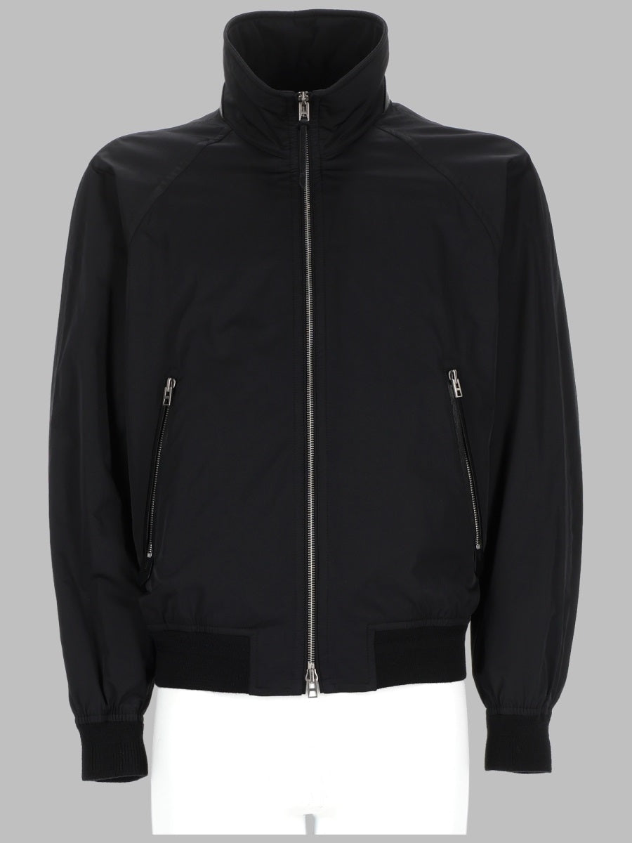 Tom Ford Men Blouson Con Fodera In Cashmere
