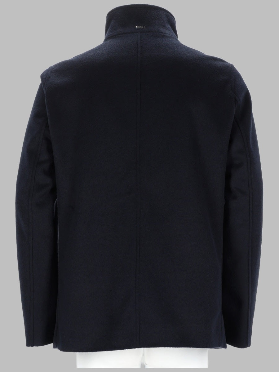 HERNO Herno Men Cappotto Doppiopetto Con Collo Alto