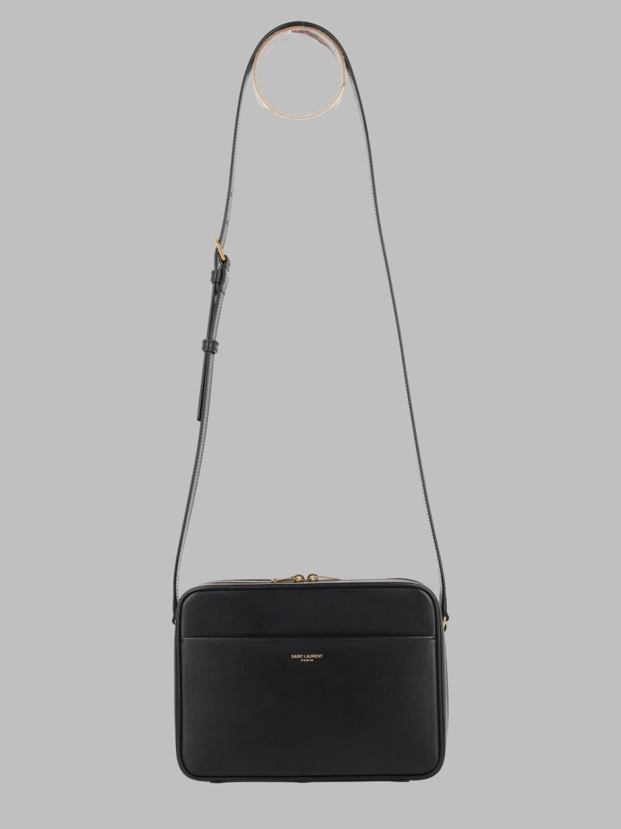 SAINT LAURENT Saint Laurent Men Camera Bag In Pelle Liscia