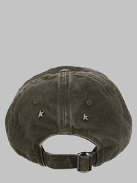Golden Goose Men Cappello Da Baseball Con Patch Logo