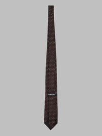 Tom Ford Men Cravatta In Jacquard Di Seta 8 Cm