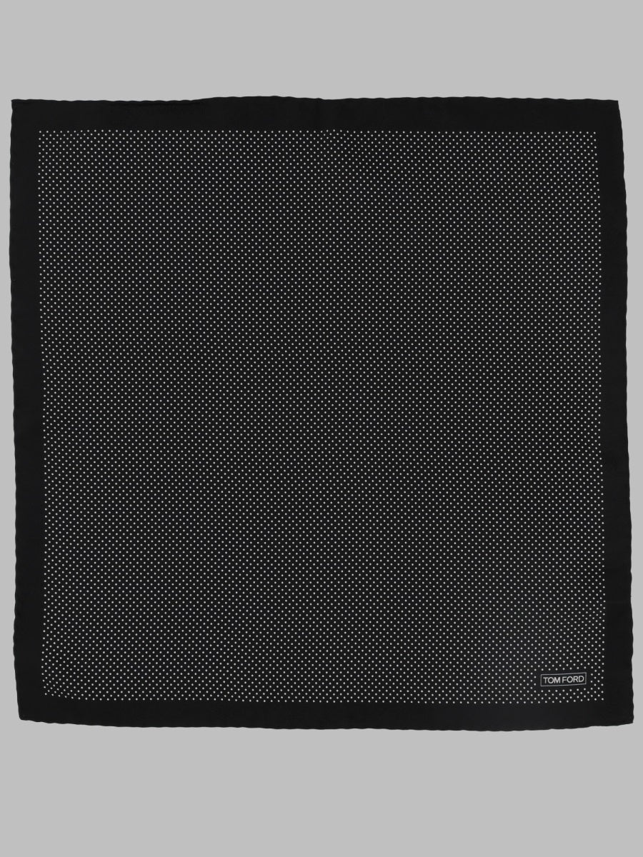 Tom Ford Men Fazzoletto Da Taschino Con Bordo Tono Su Tono