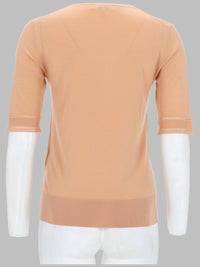 Chloé Women Pullover A Maniche Corte In Maglia Di Lana