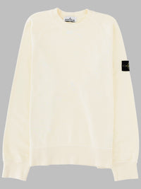 Stone Island Men Felpa Con Patch Logo