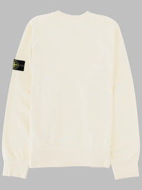 Stone Island Men Felpa Con Patch Logo