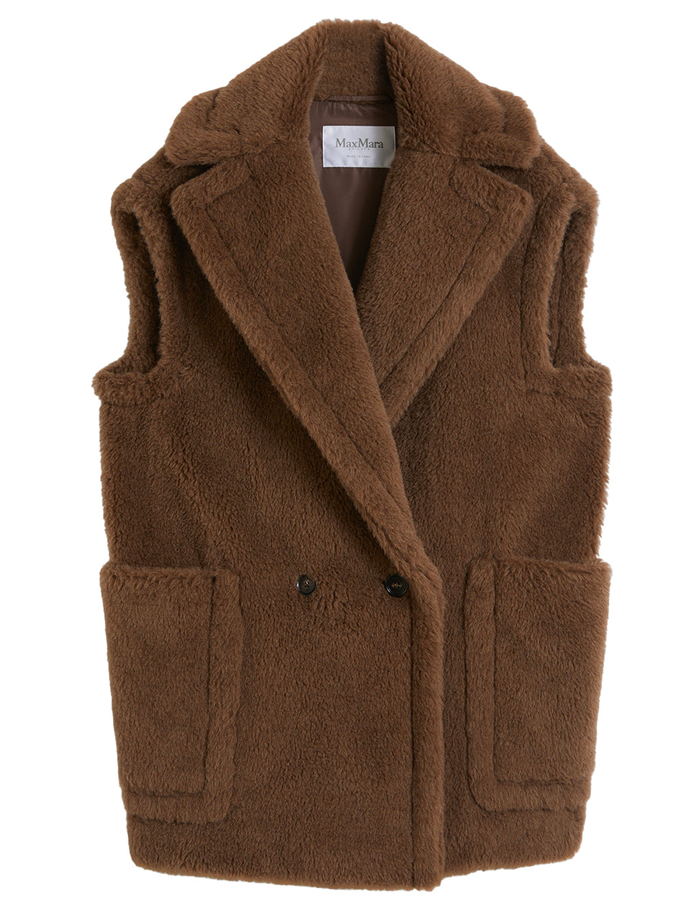 MAXMARA Alpaca And Wool Teddy Vest Women