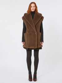 MAXMARA Alpaca And Wool Teddy Vest Women