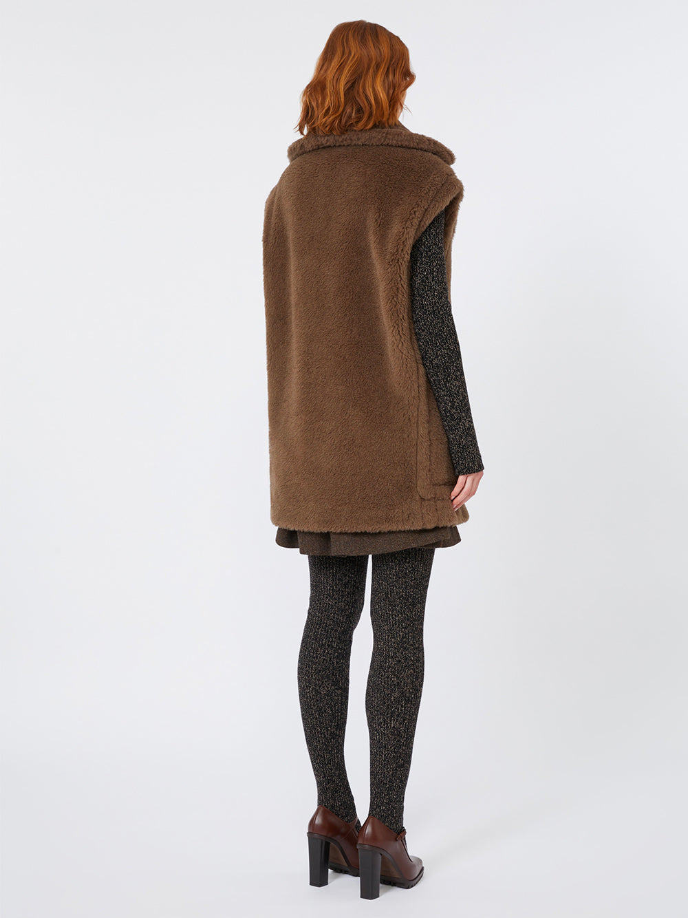 MAXMARA Alpaca And Wool Teddy Vest Women